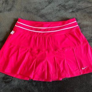 Hot Pink Nike Tennis Skirt w/ Shorts